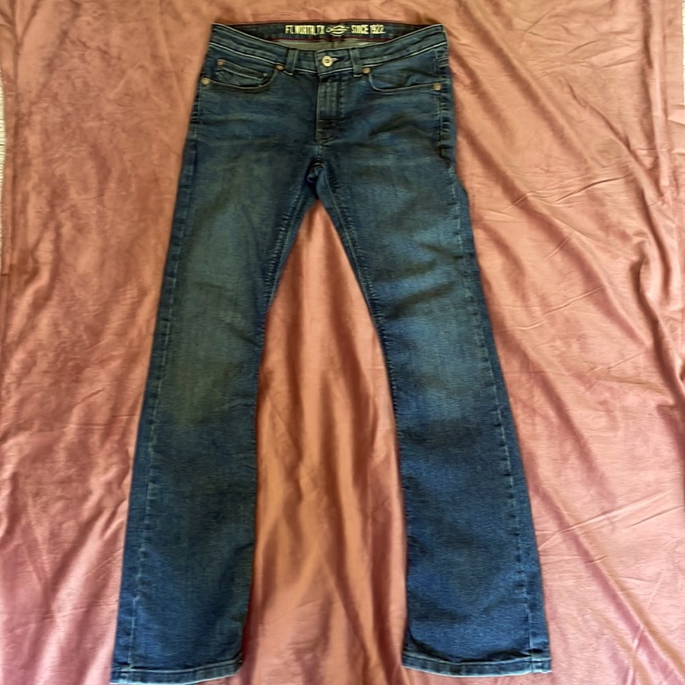 Dickies slim jean size 7 28x38